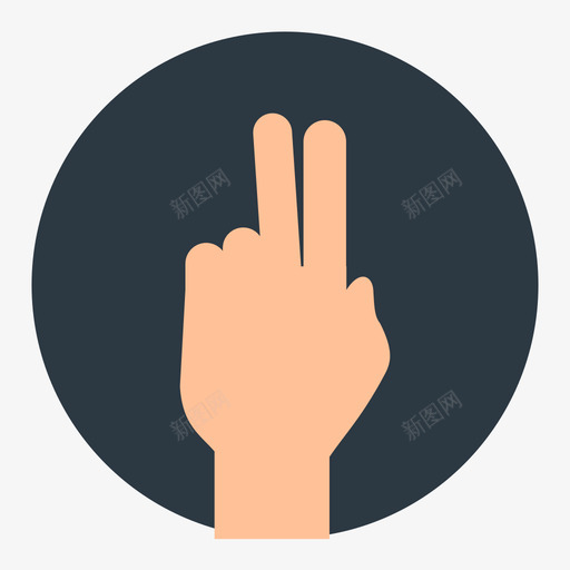 胜利办公室和商业平面图标第一卷svg_新图网 https://ixintu.com 办公室和商业平面图标第一卷 胜利
