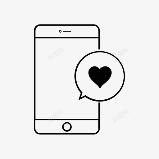 爱的信息情人节的爱收集图标svg_新图网 https://ixintu.com 情人节的爱收集 爱的信息