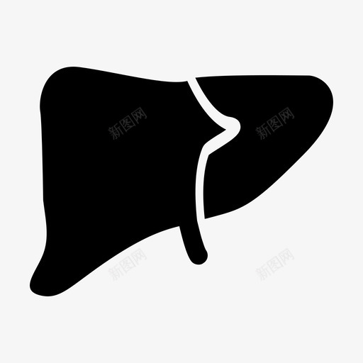 肝脏器官内脏图标svg_新图网 https://ixintu.com 内脏 器官 消化 肝炎 肝病 肝脏 解毒 身体 身体部位 酒精 重要