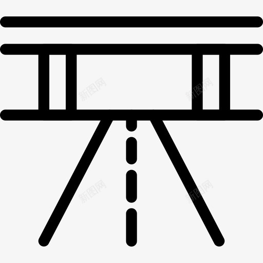 高速公路车道天桥图标svg_新图网 https://ixintu.com 天桥 旅行 汽车 车道 过桥 运输和旅行 道路 高速公路