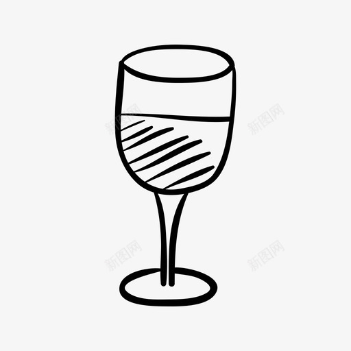 一杯葡萄酒葡萄酒杯葡萄酒图标svg_新图网 https://ixintu.com 一杯葡萄酒 夏尔多尼 玻璃杯杯子 红酒 葡萄酒 葡萄酒杯 酒吧 酒精饮料 饮料 香槟