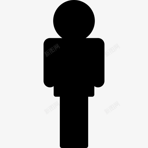 男性轮廓符号人物必需品图标svg_新图网 https://ixintu.com 人物 必需品 男性轮廓符号