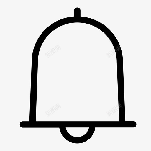 铃声收费提醒图标svg_新图网 https://ixintu.com 基本 提醒 收费 教堂 警报 通知 钟楼 铃声