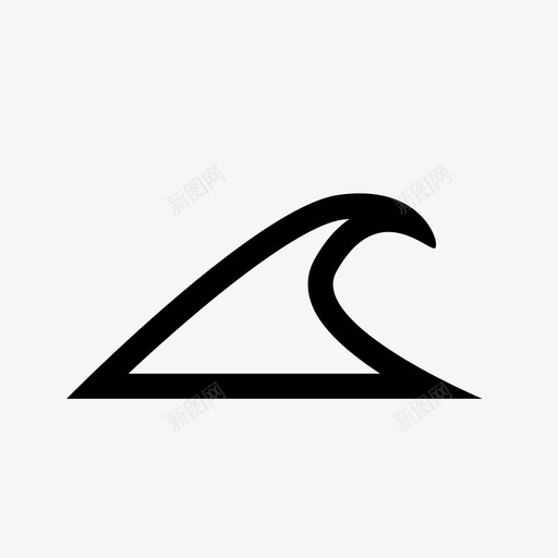 波浪海滩水流图标svg_新图网 https://ixintu.com 水流 波浪 海啸 海岸 海洋 海滩 涌浪 潮汐 飞溅