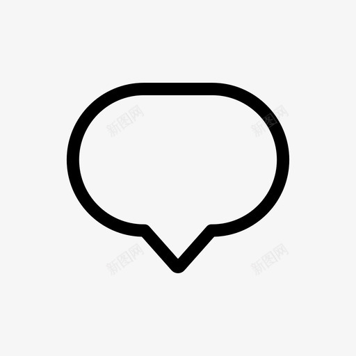 语音泡沫谈话讲话图标svg_新图网 https://ixintu.com 万维网 危险 房子 技术 整体 消息 电子商务 聊天 讲话 评论 语音泡沫 谈话