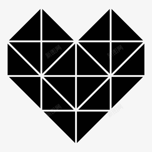 三角形心脏蛋挞派图标svg_新图网 https://ixintu.com 一代 三角形心脏 几何 婚礼 干燥 派 爱情 电子公报 蛋挞