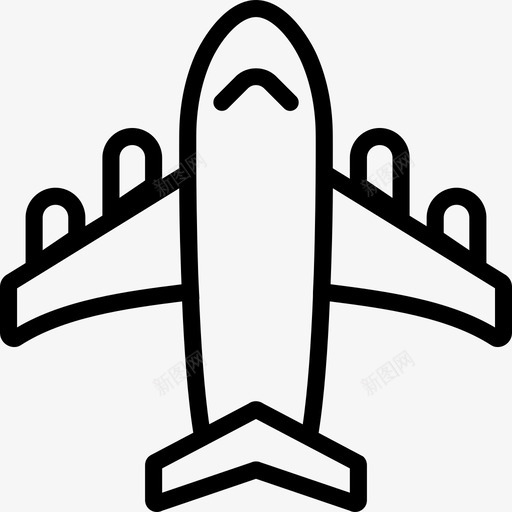 飞机旅行天空图标svg_新图网 https://ixintu.com 云 天空 旅程 旅行 离开 粉碎图标旅行大纲 飞 飞机 高