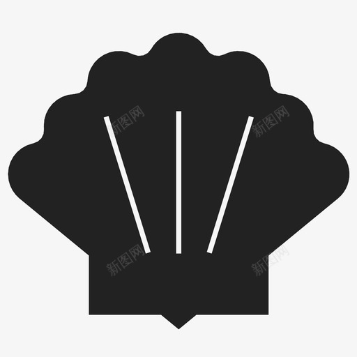 贝壳海滩海螺图标svg_新图网 https://ixintu.com 沙美元 海 海洋 海滩 海螺 海鲜 贝壳 鱼