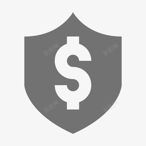 美元金融材料标图标svg_新图网 https://ixintu.com 美元 金融材料设计图标