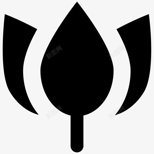 玫瑰自然大胆的固体图标svg_新图网 https://ixintu.com 玫瑰 自然大胆的固体图标