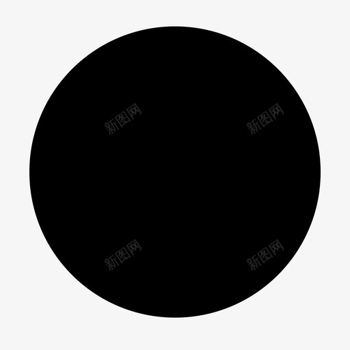 星形圆形黑色基本用户界面图标svg_新图网 https://ixintu.com 圆形黑色基本用户界面 星形