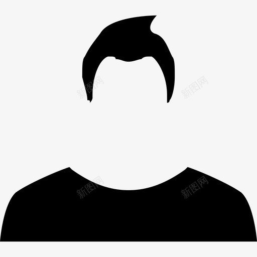 男人剪影侧面照片图标svg_新图网 https://ixintu.com 人物 侧面照片 先生 剪影 年轻 无脸 无脸人 男 男人 老兄