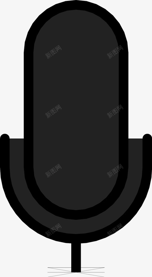 麦克风播音员评论员图标svg_新图网 https://ixintu.com 唱歌 声音 播音员 讲话 评论员 麦克风