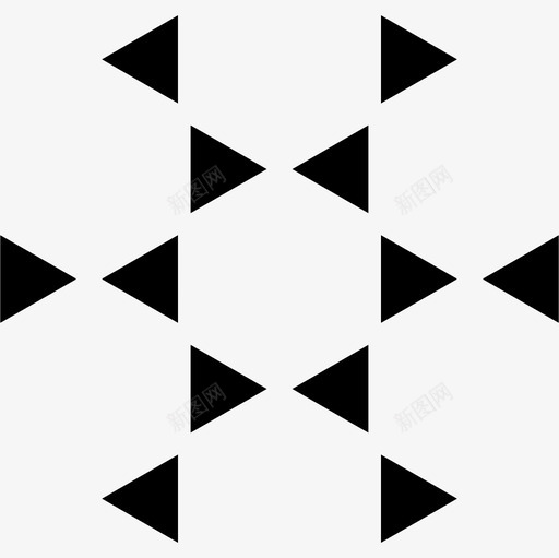 多边形三角形球形状图标svg_新图网 https://ixintu.com 多边形三角形球 形状