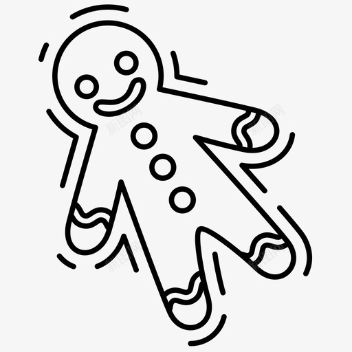 姜饼人圣诞节增强图标svg_新图网 https://ixintu.com labrotory 信息 圣诞节 圣诞节和新年概述 增强 姜饼人 引脚点 视觉