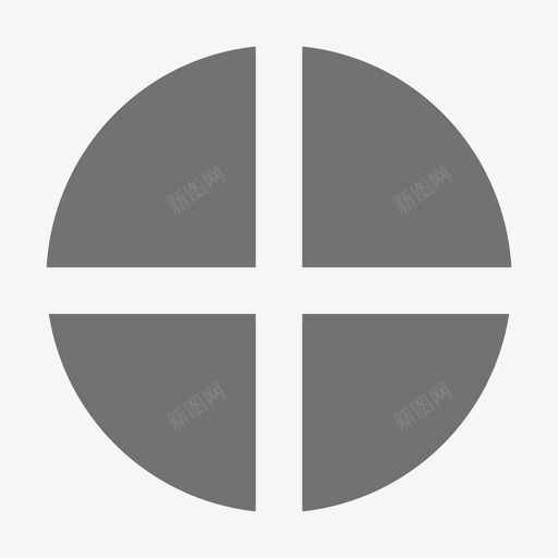 饼图市场和经济材料标图标svg_新图网 https://ixintu.com 市场和经济材料设计图标 饼图