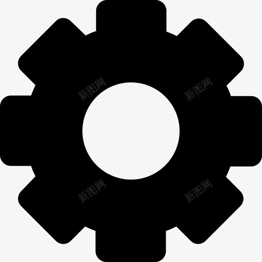 齿轮传动齿图标svg_新图网 https://ixintu.com 传动 换档 设置 选项 通讯粗体图标 链轮 齿 齿轮