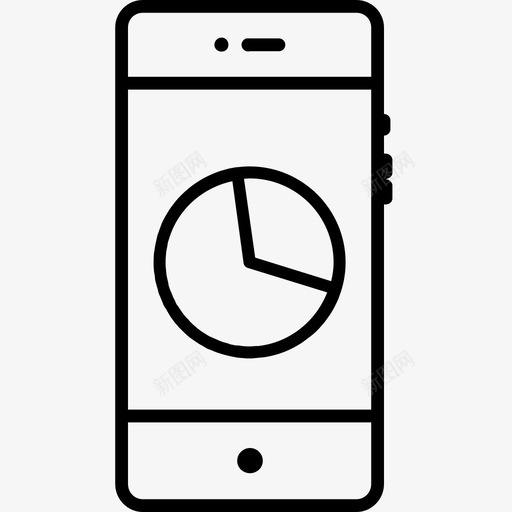 数据分析饼图杰作图标svg_新图网 https://ixintu.com 分析 图表 放大 数据分析 时尚 杰作 电子公报 移动和服务第一卷 统计 饼图