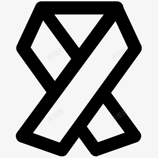 意识丝带癌症象征同情图标svg_新图网 https://ixintu.com 乳腺癌 乳腺癌丝带 健康粗体线图标 同情 团结 展示 悲伤 意识丝带 慈善 疾病 癌症意识 癌症象征