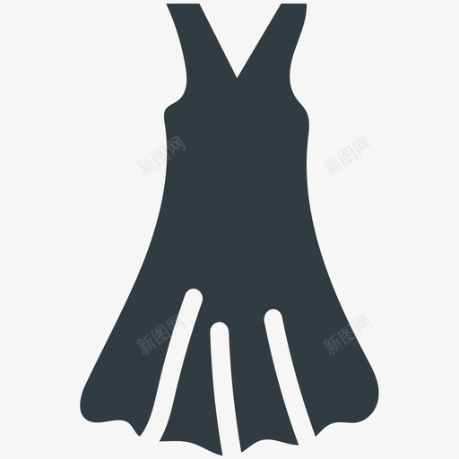 女性着装时尚和服装酷标图标svg_新图网 https://ixintu.com 女性着装 时尚和服装酷矢量图标
