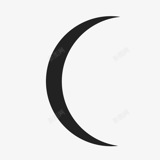升月衰潮图标svg_新图网 https://ixintu.com 伊斯兰教 升月 夜 太空 宗教 新月 潮 睡眠 蜡像 衰