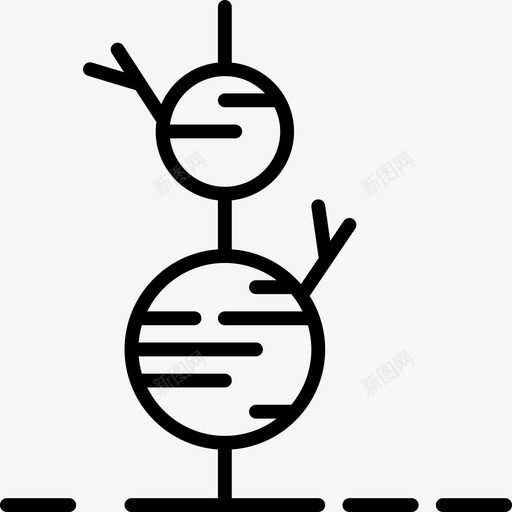 乔木灌木植物图标svg_新图网 https://ixintu.com 三 乔木 叶子 树木 树枝 森林 植物 灌木 绿色