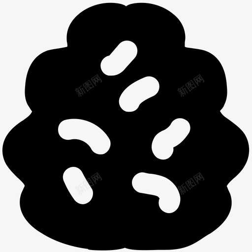 细菌医学上大胆的固体图标svg_新图网 https://ixintu.com 医学上大胆的固体图标 细菌