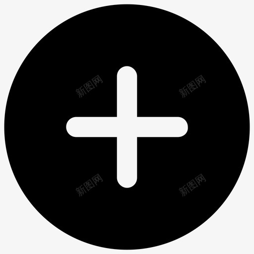 医疗标志治疗信息图标svg_新图网 https://ixintu.com 交叉标志 交叉树 信息 医学加粗实心图标 医疗标志 医院 指南 指示灯 治疗 添加