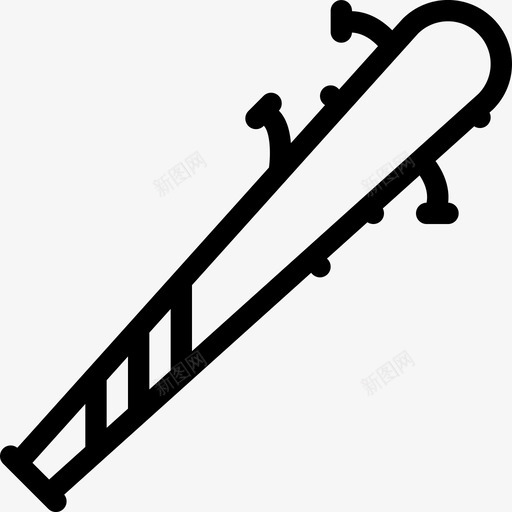 棒球棒重击手黑手党图标svg_新图网 https://ixintu.com 击球 坏男孩概述 强盗 本垒打 棍棒 棒球棒 游戏 犯罪 重击手 黑手党