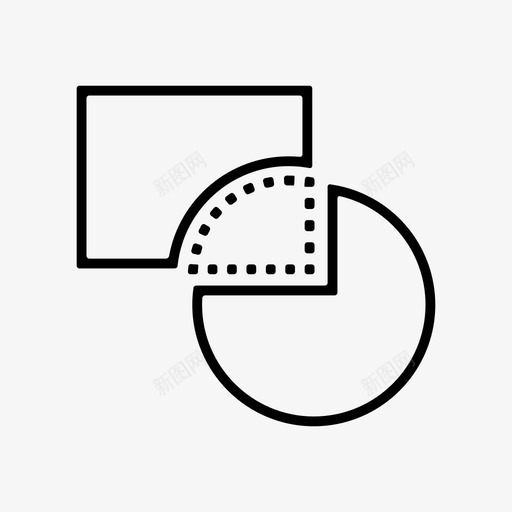 分割形状共享路径图标svg_新图网 https://ixintu.com 共享 几何 分割 分割形状 图解 工具 标记 给予 路径 软件工具