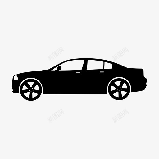汽车门司机图标svg_新图网 https://ixintu.com 交通 司机 引擎盖 汽车 豪华车 车辆 轮子 门