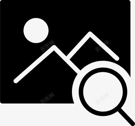 搜索互动实体图标svg_新图网 https://ixintu.com 互动实体 搜索图片