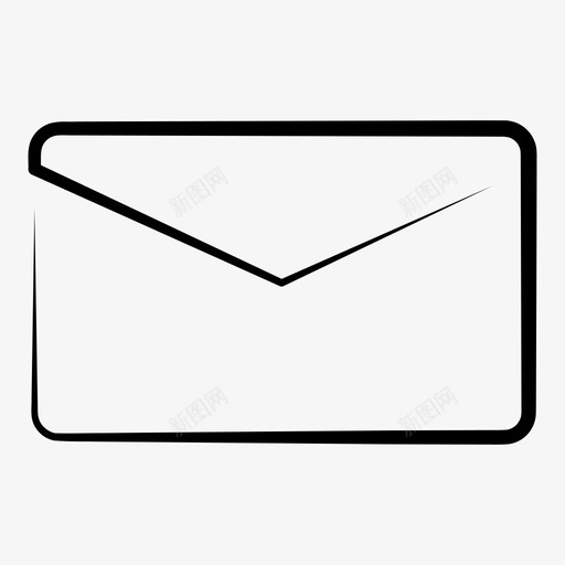 邮件电子信封图标svg_新图网 https://ixintu.com 专业档案笔划不均 信封 已发 已收 电子 邮件 邮件地址 邮件联系人