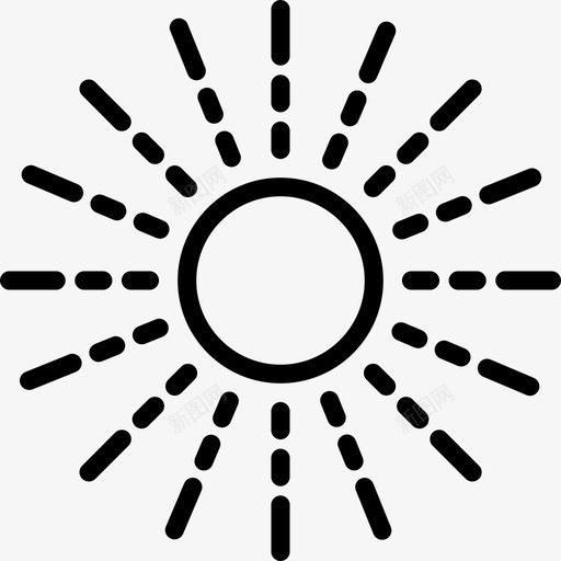 太阳天文学日光图标svg_新图网 https://ixintu.com 天文学 太空 太阳 太阳系 恒星 日光 星体 热源 空间轮廓