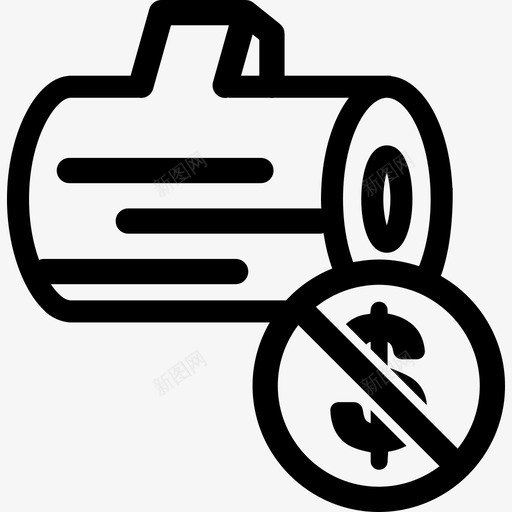 禁止伐木标志标志灯塔图标svg_新图网 https://ixintu.com 标志 灯塔 禁止伐木标志
