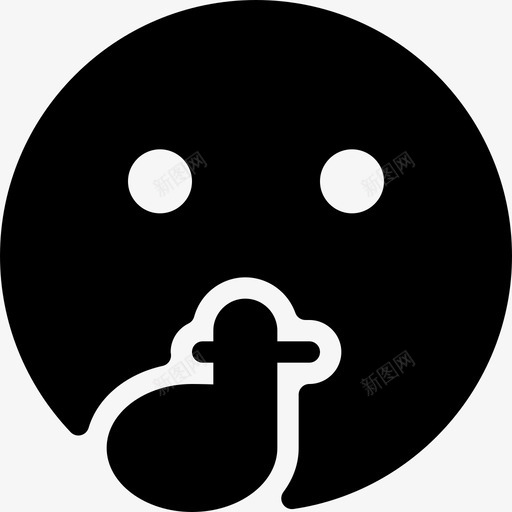 沉默安静购买者图标svg_新图网 https://ixintu.com 国光 国旗 安静 沉默 脸 表情 表情符号实心图标 购买者 购物者 鞠躬