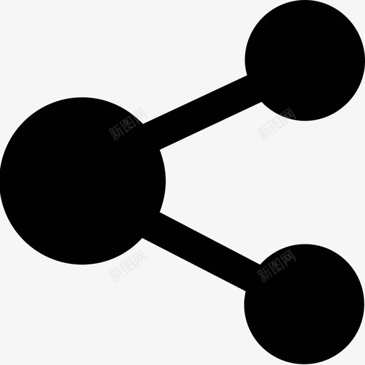 共享云协作图标svg_新图网 https://ixintu.com 云 共享 共享标志 协作 奖励 网络 连接 通信粗体图标