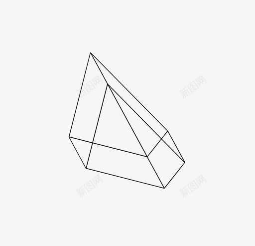 几何图形三角形图标svg_新图网 https://ixintu.com z轴 三维 三角形 几何图形 多边形 对象 角度
