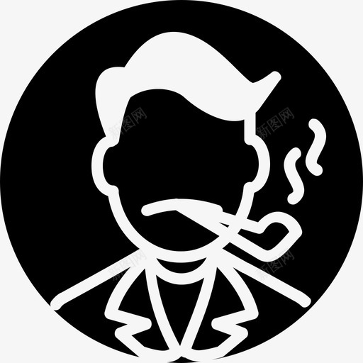 商人办公室和商业固体图标第二卷svg_新图网 https://ixintu.com 办公室和商业固体图标第二卷 商人