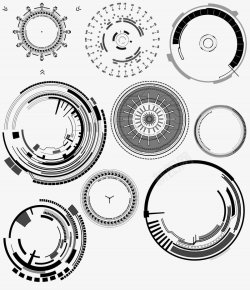 科技感大圆环图案10科技感素材