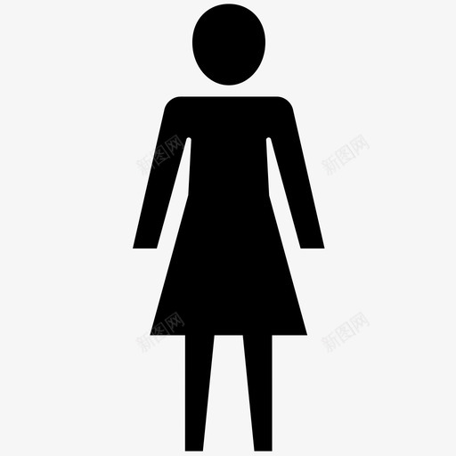 女人人模特图标svg_新图网 https://ixintu.com 人 化妆 女人 女孩 女性 时尚 模特 浴室 身材