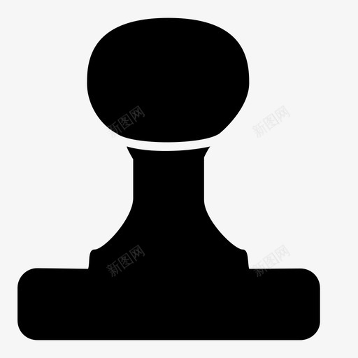橡皮图章印章修饰图标svg_新图网 https://ixintu.com 修饰 克隆 副本 印章 印记 墨水 官方 文件 橡皮图章