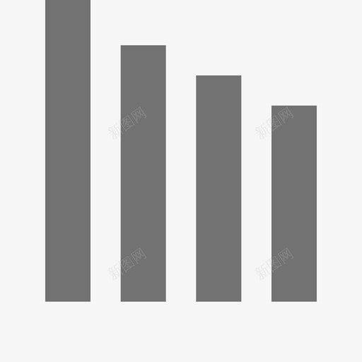 条形图商业和办公材料标图标svg_新图网 https://ixintu.com 商业和办公材料设计图标 条形图