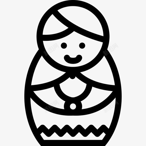 matrioshka木制俄罗斯图标svg_新图网 https://ixintu.com matrioshka 俄罗斯 历史 护士 文化 文化大纲 木制 母亲 民族 筑巢娃娃