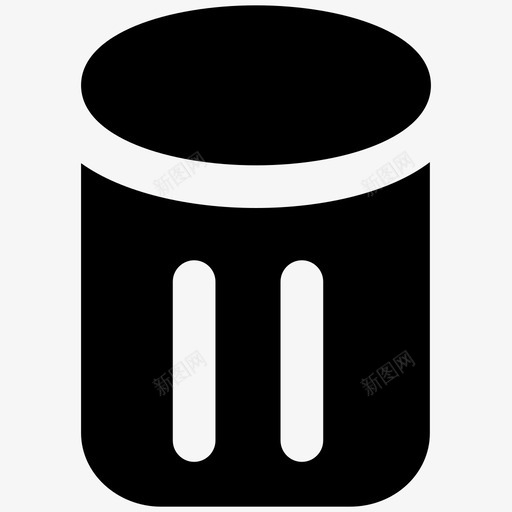 汽水罐食物大胆的固体图标svg_新图网 https://ixintu.com 汽水罐 食物大胆的固体图标