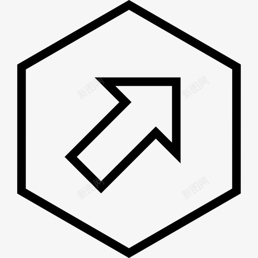 右上箭头国家象征民族自豪感图标svg_新图网 https://ixintu.com 分析 右上箭头 向上 国家象征 图表 弓 方向 民族自豪感 角箭头