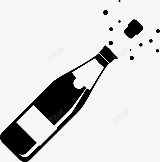 香槟香槟流行视觉图标svg_新图网 https://ixintu.com labrotory 免提 干杯 新年圣诞 新年快乐 新年祝福 视觉 评估 预测 香槟 香槟流行