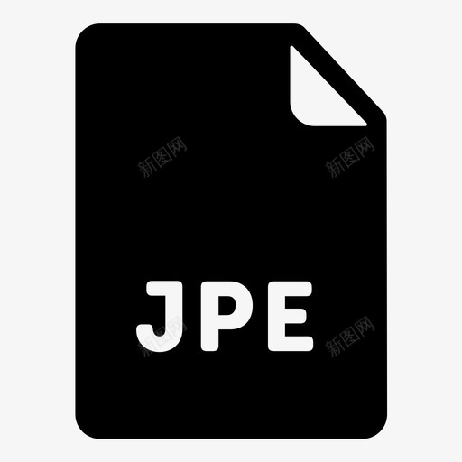 jpe文件嵌入颜色摄影图标svg_新图网 https://ixintu.com 200个文件扩展名 jpe文件 图像类型 嵌入颜色 扩展名 摄影 格式