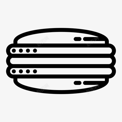 麦卡伦面包房精致图标svg_新图网 https://ixintu.com 早餐时间 法国 法式 精致 糊状 美味 花式 面包房 麦卡伦