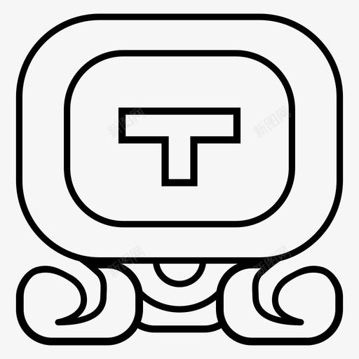 ik多媒体用户友好型图标svg_新图网 https://ixintu.com ik maia tzolkin 多媒体设计 应用程序 标牌 玛雅日历 用户友好型 计算机 软件